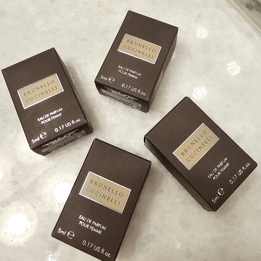 🌸🌸 Brunello Cucinelli Pour Femme Miniatures
